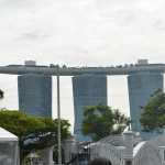 Marina bay sands view from Victoria Theatre