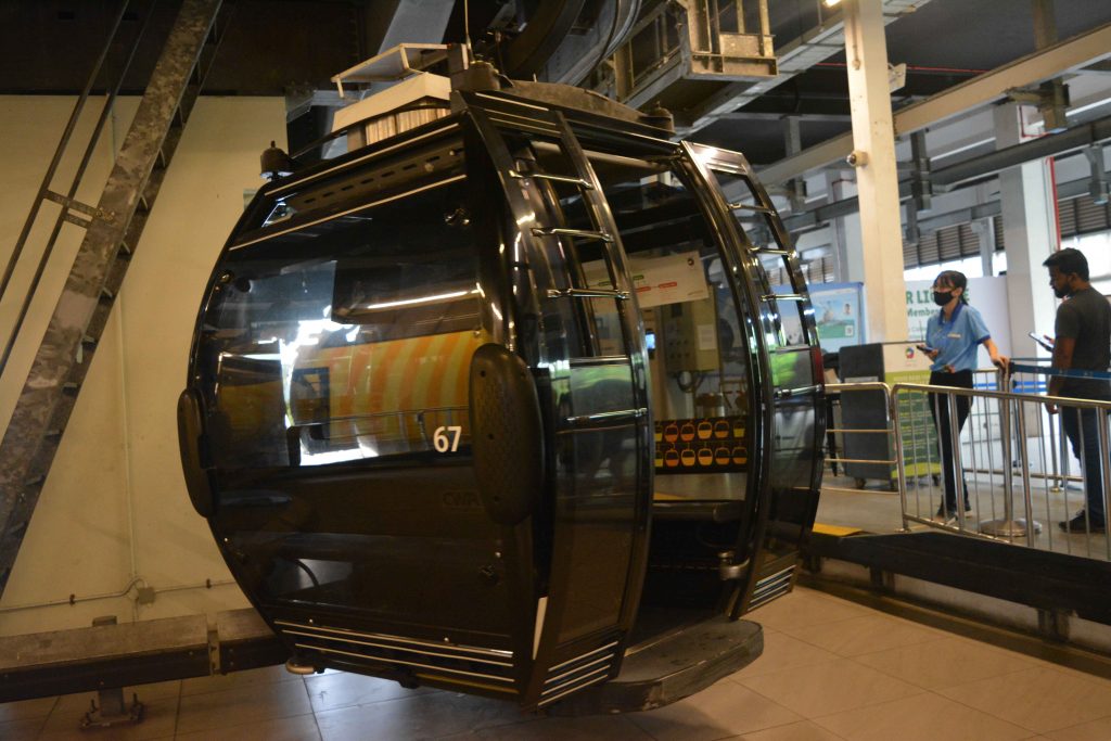 Cable Car in Singapore