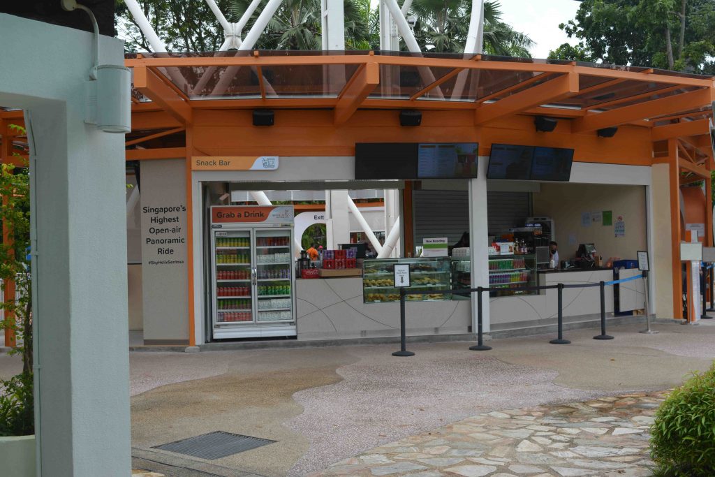 Cable car Snack Bar in Singapore