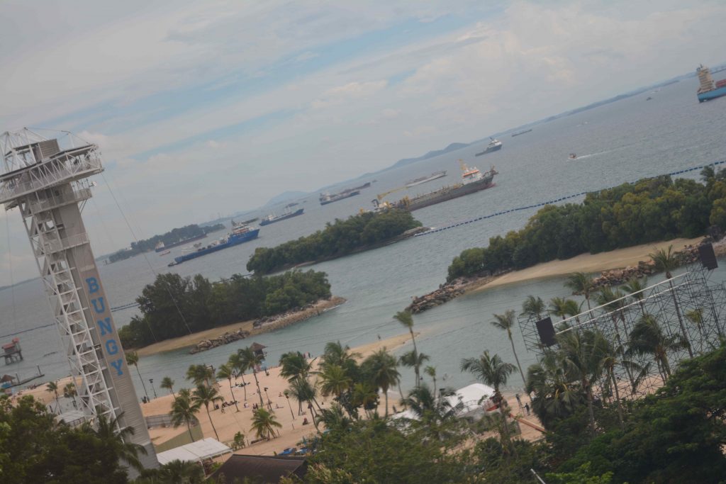 Cable car view in Singapore - 1