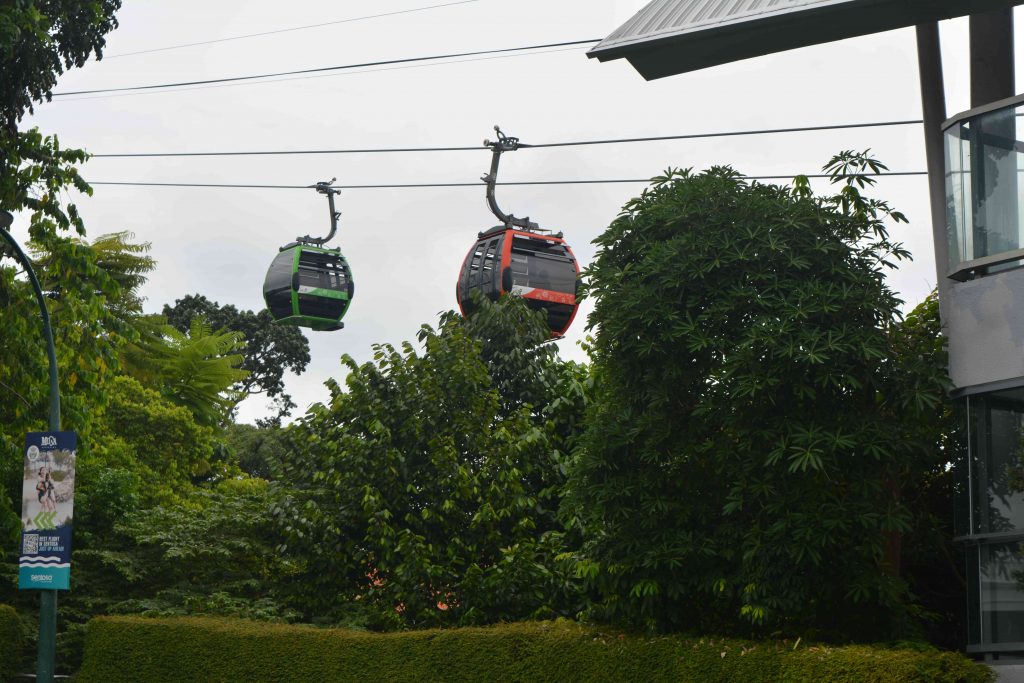Cable car view in Singapore - 10