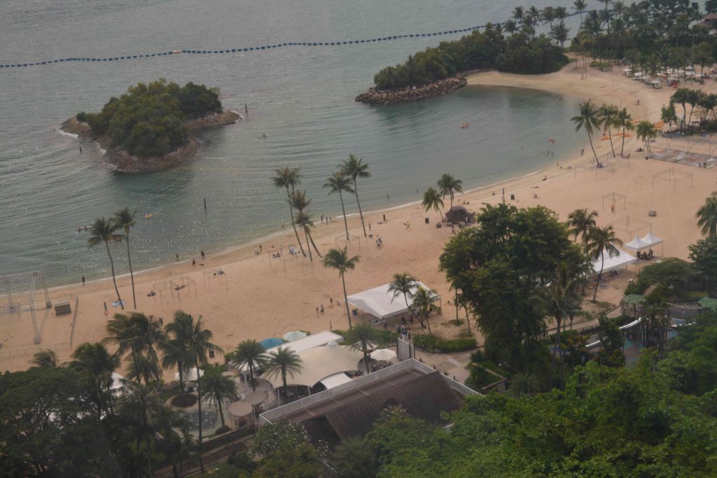 Cable car view in Singapore -13