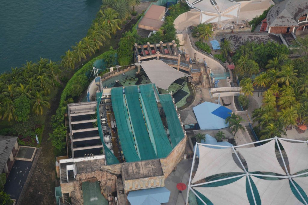 Cable car view in Singapore - 4