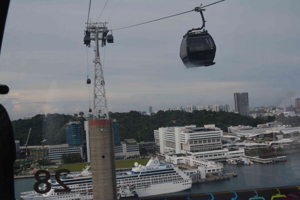Cable car view in Singapore - 7