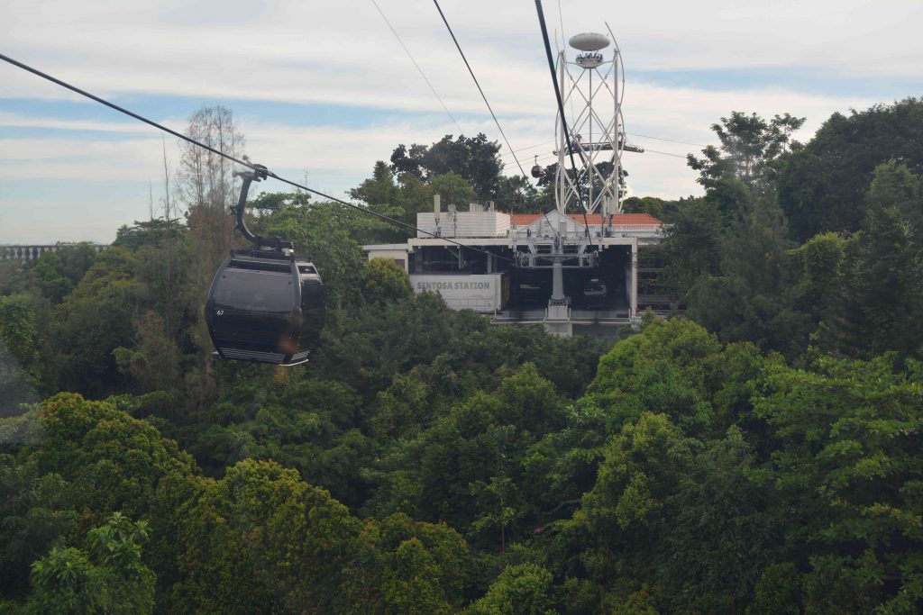 Cable car view in Singapore - 8