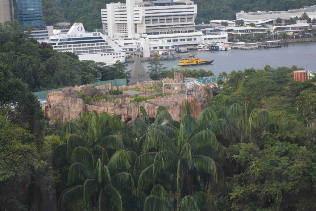 Cable car view in Singapore - 9