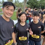 Sundown podrun Marathon Singapore November 2022 Minister of State joining