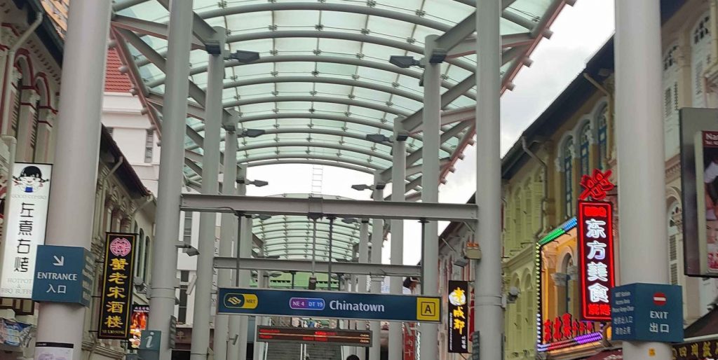 China Town MRT NE 4 DT 19 Entrance and Exit