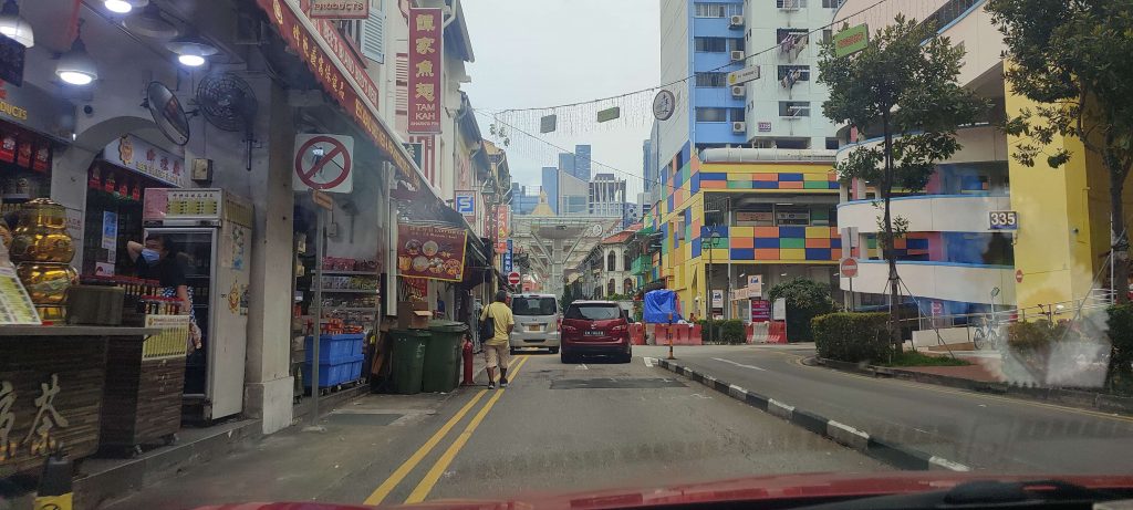 China Town Street View in Singapore