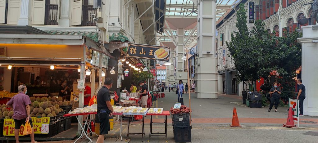 China Town View in Singapore