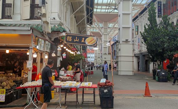 China Town View in Singapore