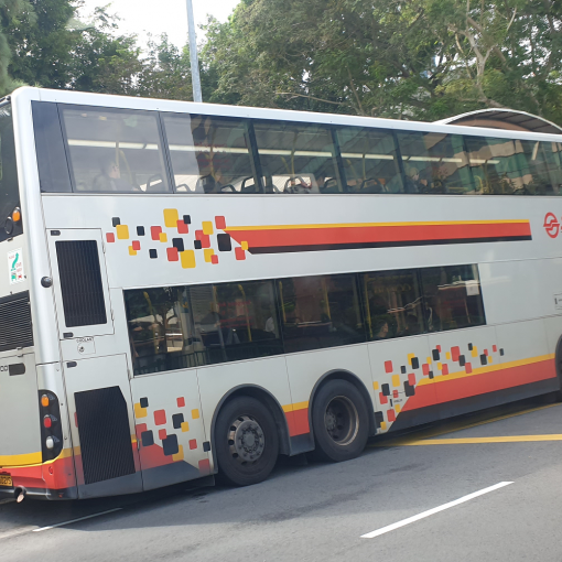 SMRT Singapore Bus number 972