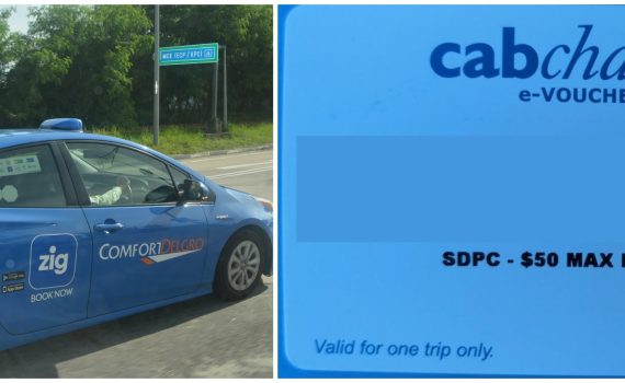 cabcharge evoucher Singapore