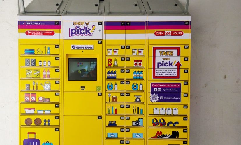 Pick Locker Station Singapore-Collect-return-parcel