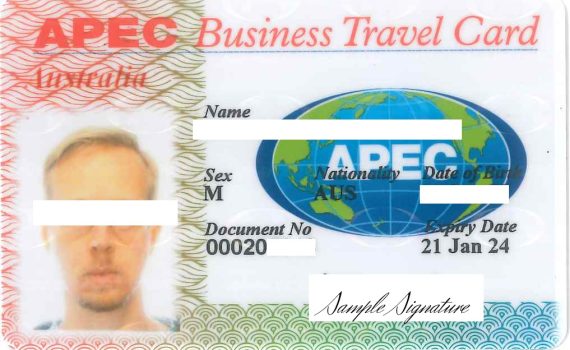 Apec business travel card Singapore