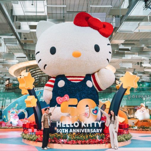 Hello Kitty's 50th anniversary at Changi Airport