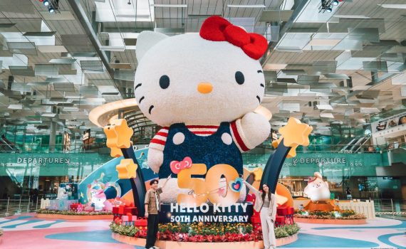 Hello Kitty's 50th anniversary at Changi Airport