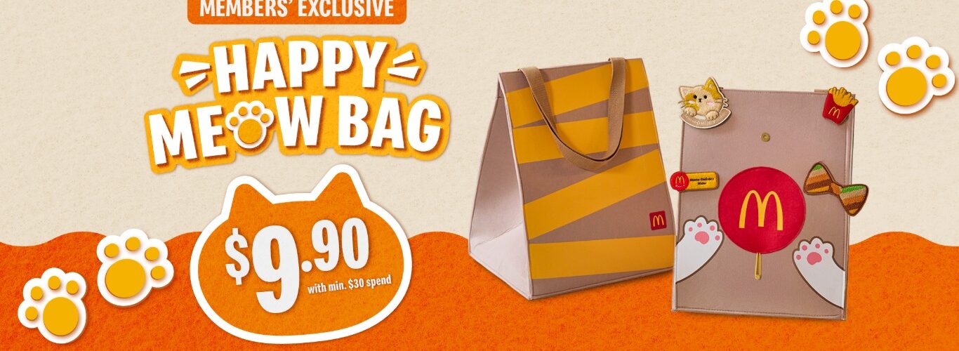 McDonald’s Launches Limited “Happy Meow Bag”