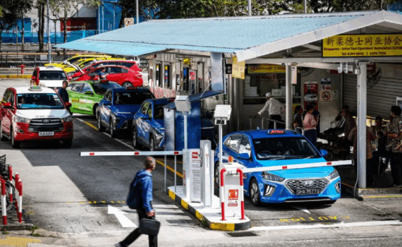 Cross-border taxis Singapore and Johor Bahru