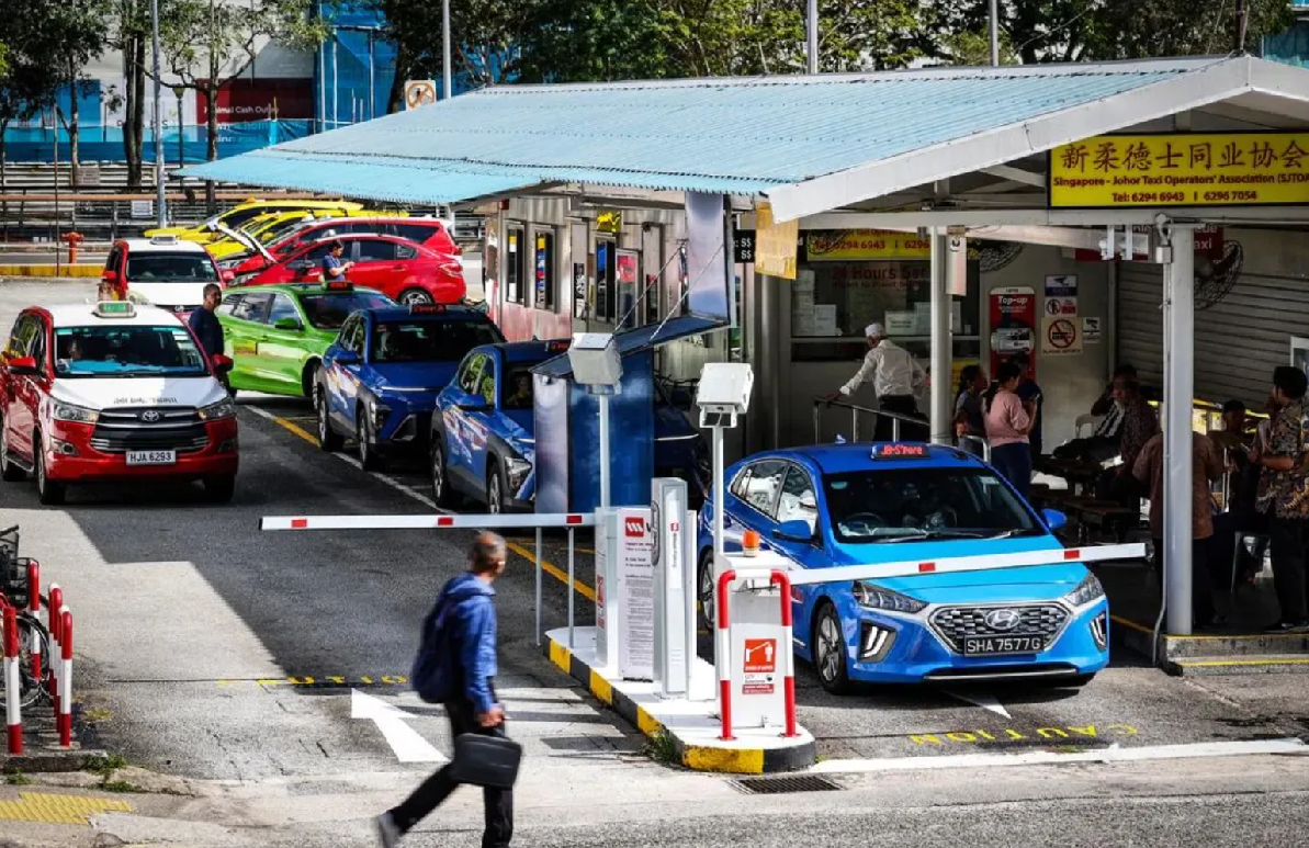 Cross-border taxis Singapore and Johor Bahru