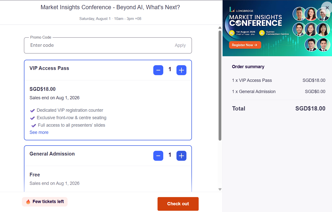 How to Book Tickets in Market Insights Conference